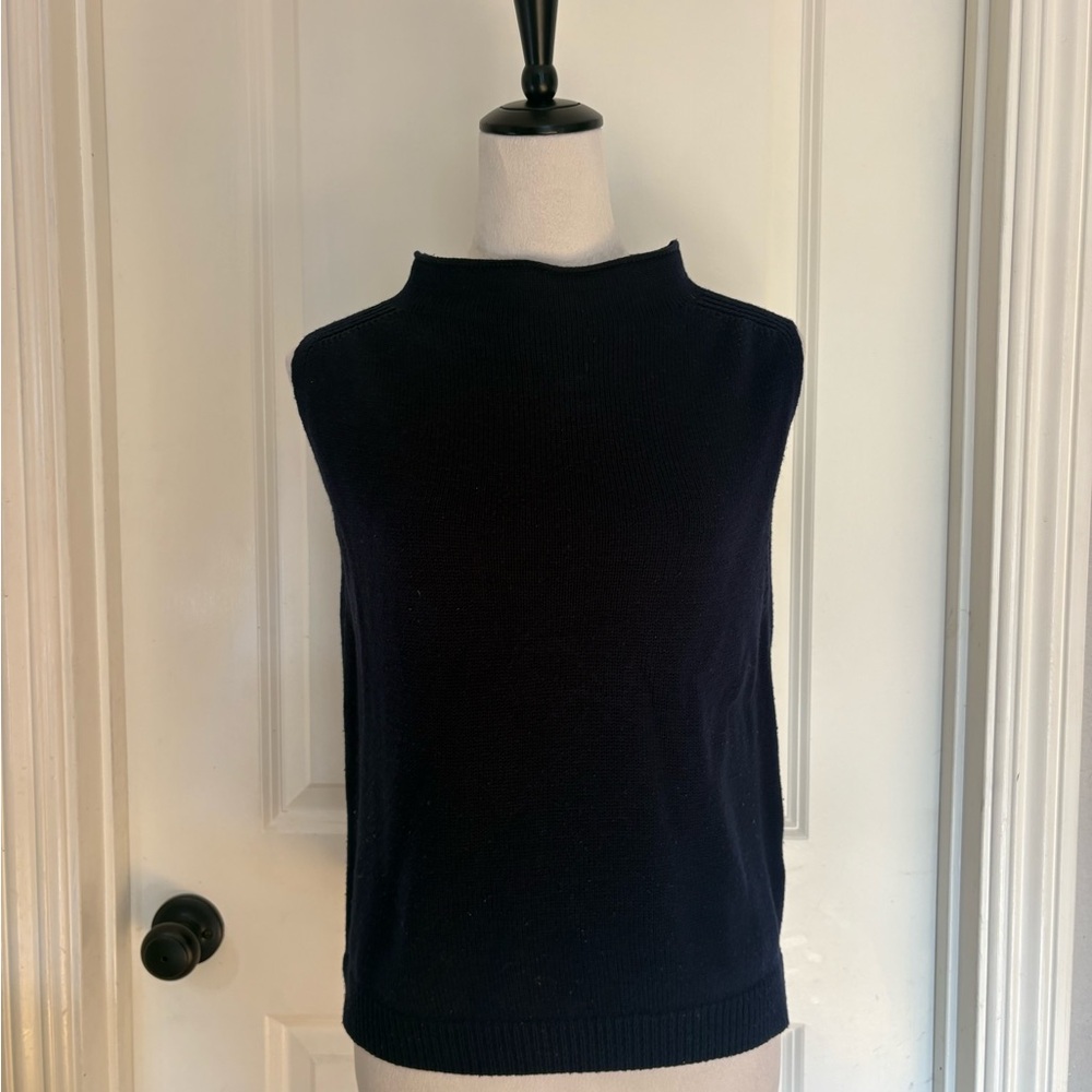 Women's Navy Sweater Vest